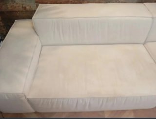 Sofá modular beige 155cm por módulo.
