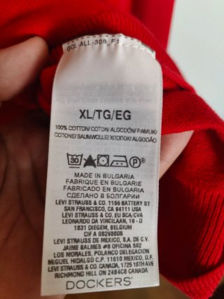 Jersey Dockers Hombre Rojo