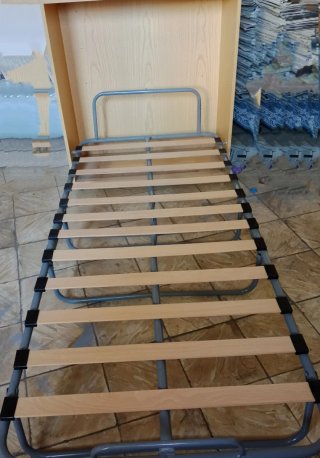 Cama Plegable Madera Beige