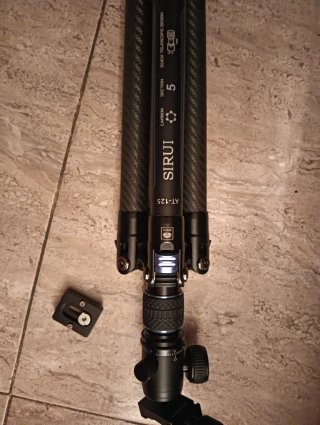 Trípode Fibra Carbono Sirui AT-125 + Rótula