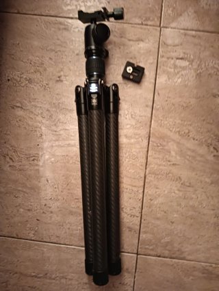Trípode Fibra Carbono Sirui AT-125 + Rótula