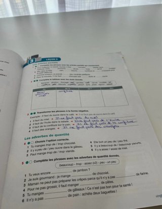 CAHIER D'EXERCICES frances A1/A2