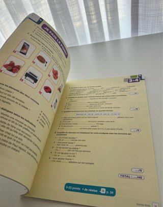 CAHIER D'EXERCICES frances A1/A2