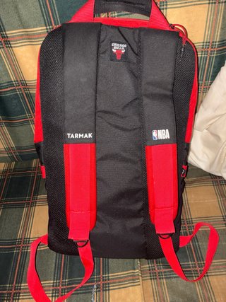 Mochila NBA Chicago Bulls Roja y Negra
