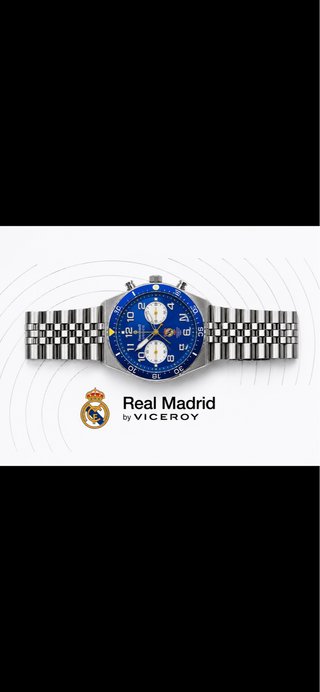 Reloj Viceroy Real Madrid Cronógrafo Azul