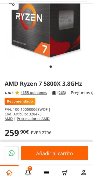 PC Gaming ASUS con luces RGB