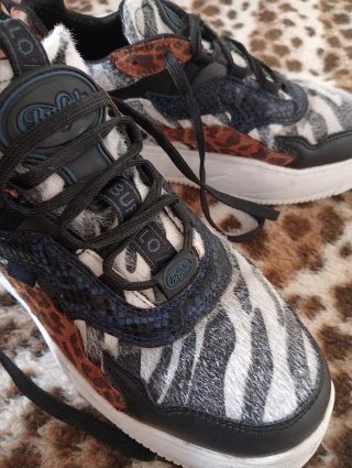 Zapatillas Buffalo Talla 39 Animal Print