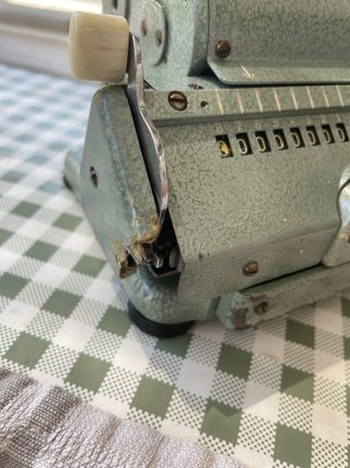 Calculadora Mecánica Schubert Rastatt Vintage