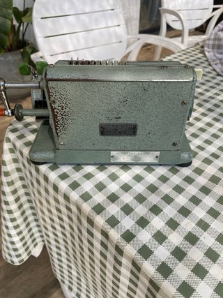 Calculadora Mecánica Schubert Rastatt Vintage