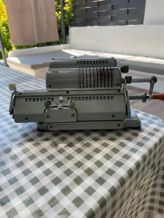 Calculadora Mecánica Schubert Rastatt Vintage