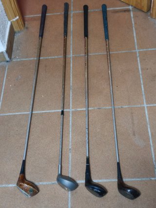 Lote Golf: 20 Palos y 2 Bolsas