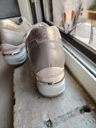 Scarpe donna oro/argento