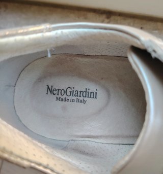 Scarpe donna oro/argento