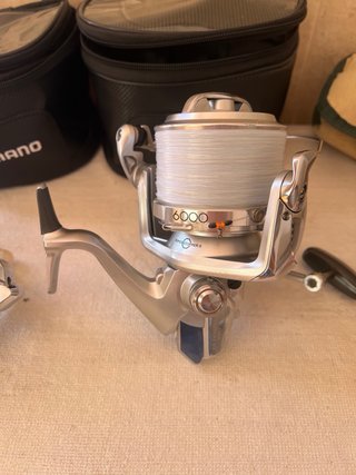 2 Mulinelli Pesca Shimano XSC + Custodie