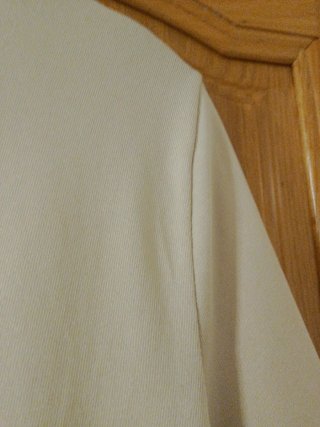 Kimono beige manga corta talla única