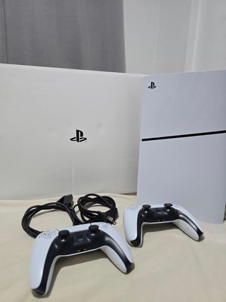 PlayStation 5 Slim Disco Blanca