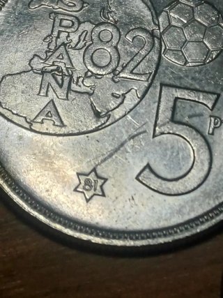 Lote 52 monedas 5 pesetas 1980