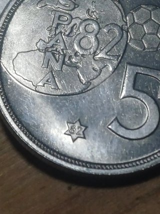 Lote 52 monedas 5 pesetas 1980