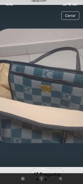 Bolso gris nuevo
