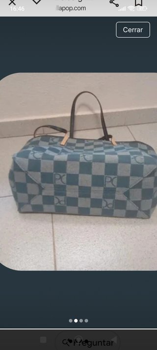 Bolso gris nuevo