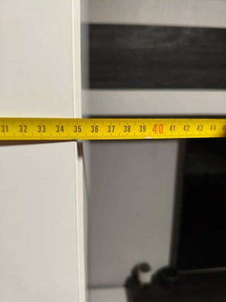 Columna Mueble Baño Madera y Cristal