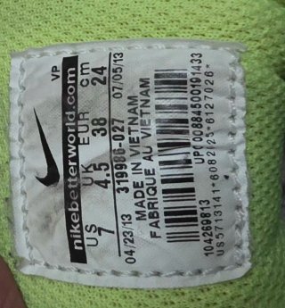 Nike Air Max grises y verdes