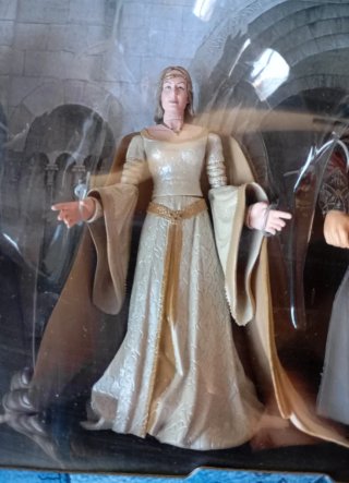 PACK 5 FIGURAS LOTR - ESDLA - TOY BIZ - CORONACIÓN