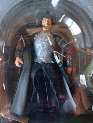 PACK 5 FIGURAS LOTR - ESDLA - TOY BIZ - CORONACIÓN