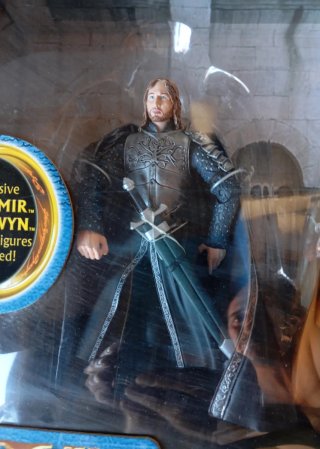 PACK 5 FIGURAS LOTR - ESDLA - TOY BIZ - CORONACIÓN