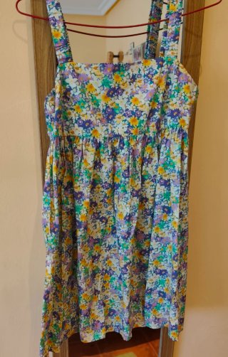 Vestido estampado floral