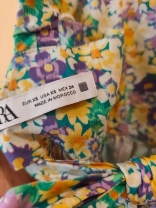 Vestido estampado floral