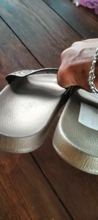 Ciabatte laminate donna