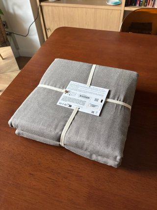 Funda Nórdica Zara Home Gris Algodón