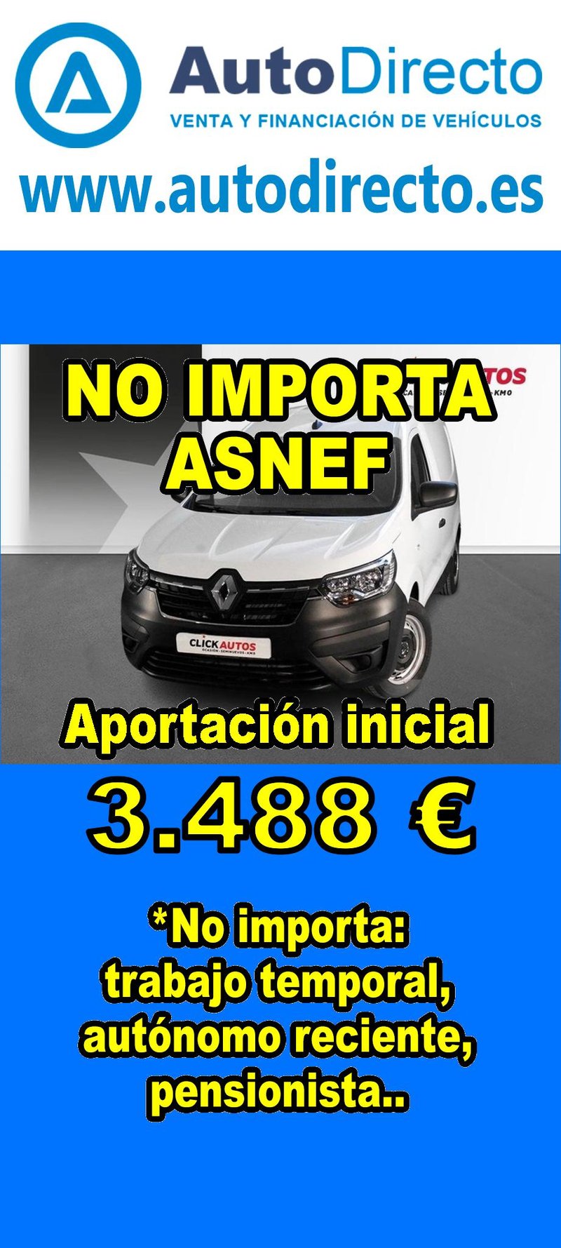 RENAULT EXPRESS FURGON 1.5 DCI 95CV PROFESIONAL BLUE - foto 1