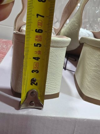 Zapatos Ragazza Talla 38 Blancos Vestir
