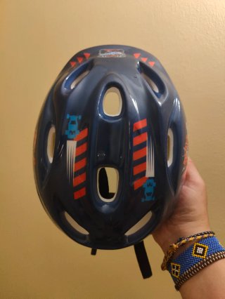 Casco Bicicleta Infantil Hot Wheels l