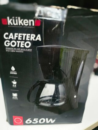 cafetera de goteo Küken tiene una potencia de 650W