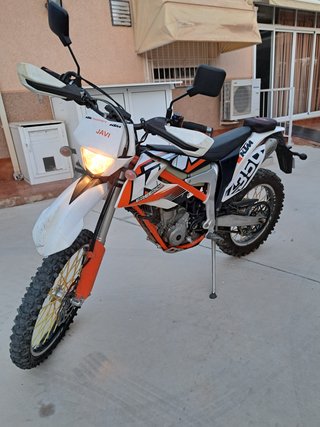 KTM Freeride 350 Enduro Moto Naranja/Blanca