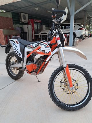 KTM Freeride 350 Enduro Moto Naranja/Blanca