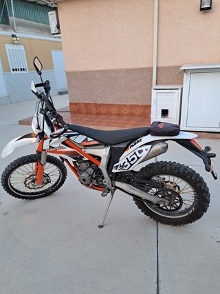 KTM Freeride 350 Enduro Moto Naranja/Blanca