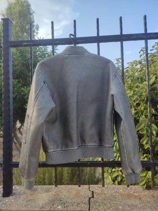 Giacca bomber ecopelle donna S