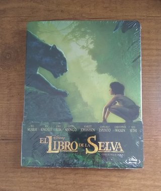 (SI ENVIO) EL LIBRO DE LA SELVA STEELBOOK BLU-RAY