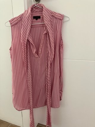 Blusa Adolfo Dominguez sin mangas T.36