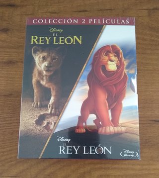 (SI ENVIO) DISNEY EL REY LEON 2 PELICULAS BLU-RAY