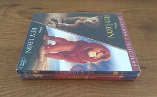 (SI ENVIO) DISNEY EL REY LEON 2 PELICULAS BLU-RAY