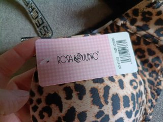 Reggiseno 80B stampa leopardata