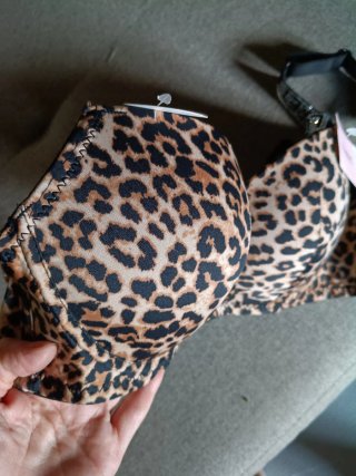 Reggiseno 80B stampa leopardata