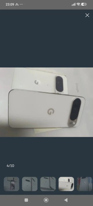 Google Pixel XL Pro 256GB Plata/Blanco