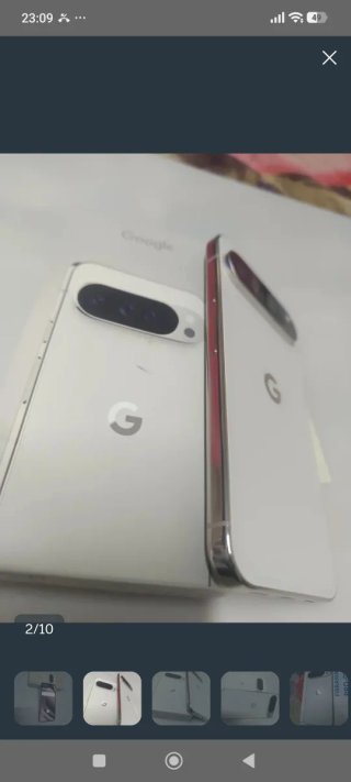 Google Pixel XL Pro 256GB Plata/Blanco