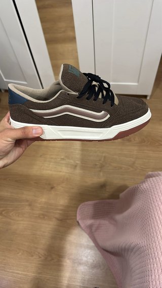 Zapatillas Vans Marrones Anchas